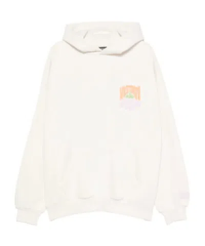 Wrstbhvr Flynn Graphic-print Hoodie In Gardenia