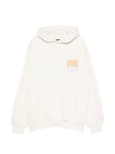 Wrstbhvr Flynn Graphic-print Hoodie In White