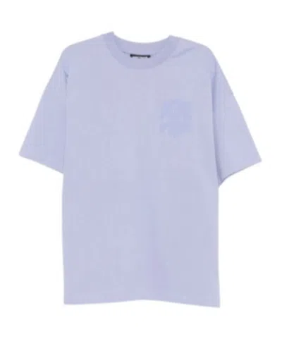 Wrstbhvr Flynn V2 Logo-print Drop-shoulder T-shirt In Thistle