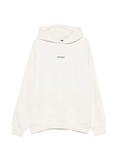 Wrstbhvr Garm V5 Logo-print Hoodie In White