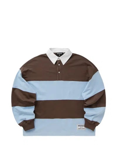 Wrstbhvr Geri Striped Polo Sweater In Multi