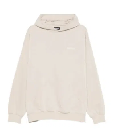 Wrstbhvr Hako V2 Logo-print Pouch-pocket Hoodie In White