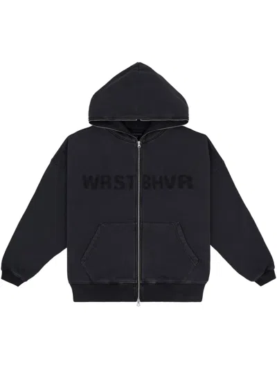 Wrstbhvr Logo-print Hoodie In Black