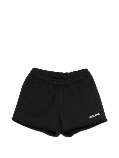 Wrstbhvr Logo Shorts In Black