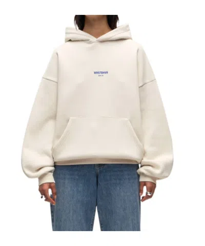 Wrstbhvr Logo-detailing Hoodie In Gardenia