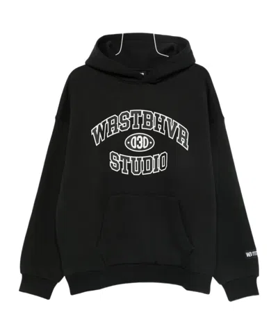 Wrstbhvr Logo-print Hoodie In Black