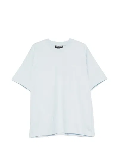 Wrstbhvr Logo-print T-shirt In Blue