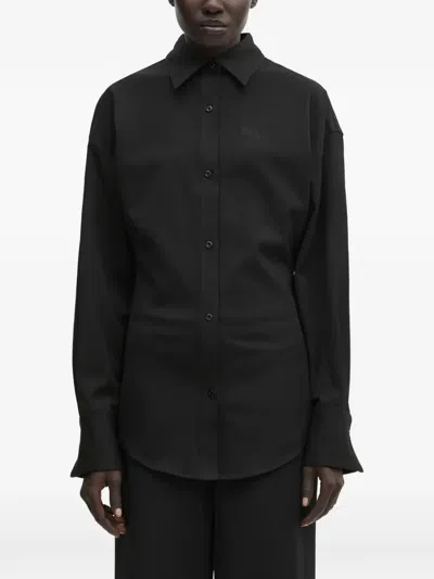 Wrstbhvr Long-sleeved Shirt In Black