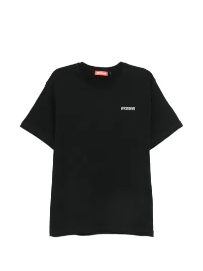 Wrstbhvr Loro Logo-print T-shirt In Black
