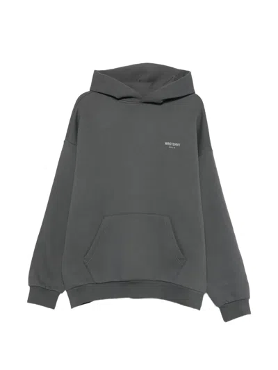 Wrstbhvr Micah V2 Logo-print Hoodie In Gray