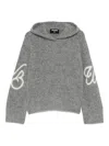 Wrstbhvr Mixam Long-sleeve Hoodie In Gray