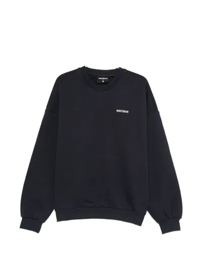 Wrstbhvr Neni V2 Logo-detail Sweatshirt In Blue