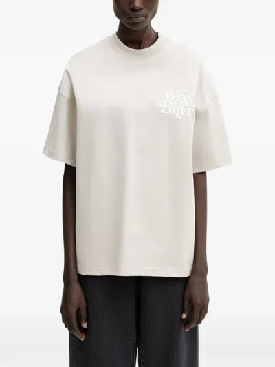 Wrstbhvr Reen V2 Logo-print T-shirt In White