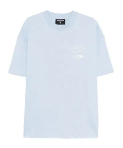 Wrstbhvr Round-neck T-shirt In Blue
