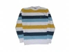 Wrung Sweater Stripes Men's Sweater White/yellow/lightblue/navy