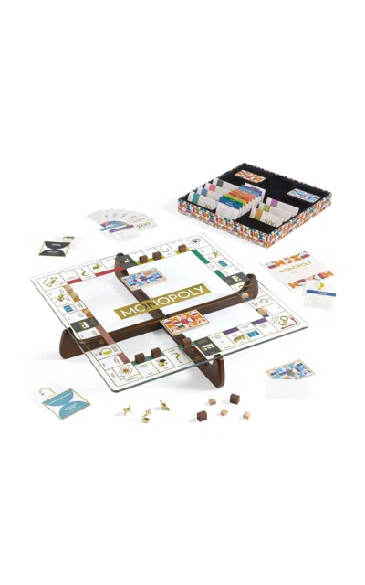 Ws Game Company Monopoly Prisma Glass Edition In Brown