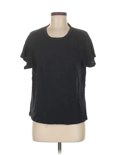 Pre-owned Wsly Active T-shirt In Black