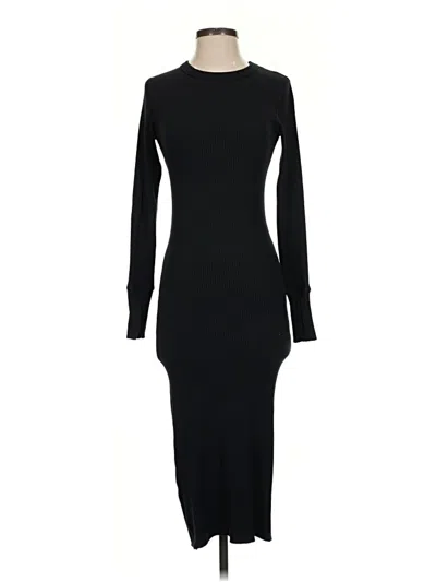 Pre-owned Wsly Casual Dress In Black