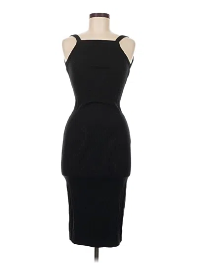 Pre-owned Wsly Cocktail Dress In Black