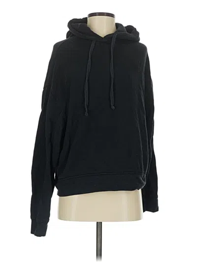 Pre-owned Wsly Pullover Hoodie In Black