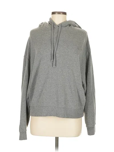 Pre-owned Wsly Pullover Hoodie In Gray