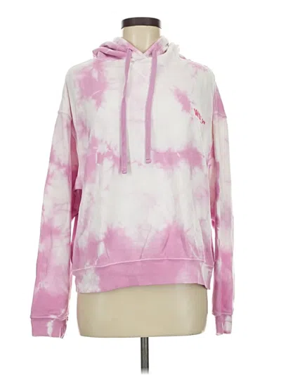 Pre-owned Wsly Pullover Hoodie In Pink