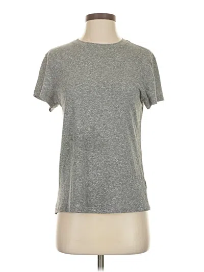 Pre-owned Wsly Short Sleeve T-shirt In Gray