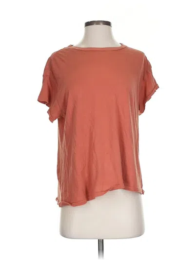 Pre-owned Wsly Short Sleeve T-shirt In Orange