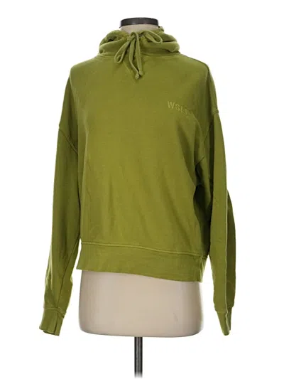 Pre-owned Wsly Sweatshirt In Green