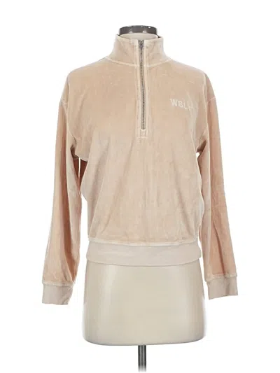 Pre-owned Wsly Sweatshirt In Tan