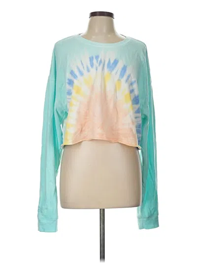Pre-owned Wsly Sweatshirt In Teal