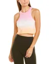 Wsly The Rivington Weekend Crop Tank In Orange