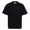 W/studio Heavy Tee Black Roster In Black