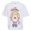 W/studio Heavy Tee White Lili Chibi In White