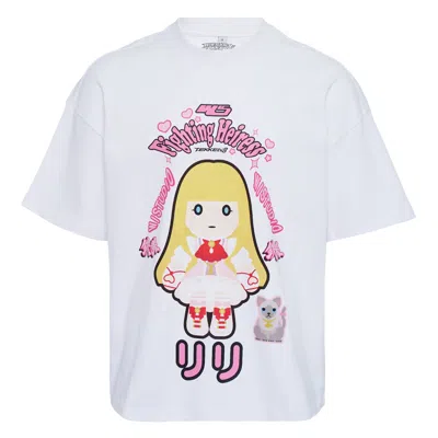 W/studio Heavy Tee White Lili Chibi