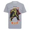 W/studio King Regular Tee Grey In Gray