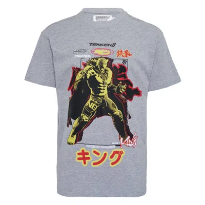 W/studio King Regular Tee Grey In Gray
