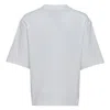 W/studio Oversize Sleeve T-shirt In White