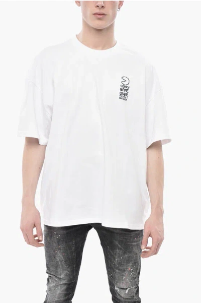 W/studio Pac-man Antonia Crew Neck Printed T-shirt In White