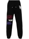 Wtaps Academy Cotton Track Pants In Black