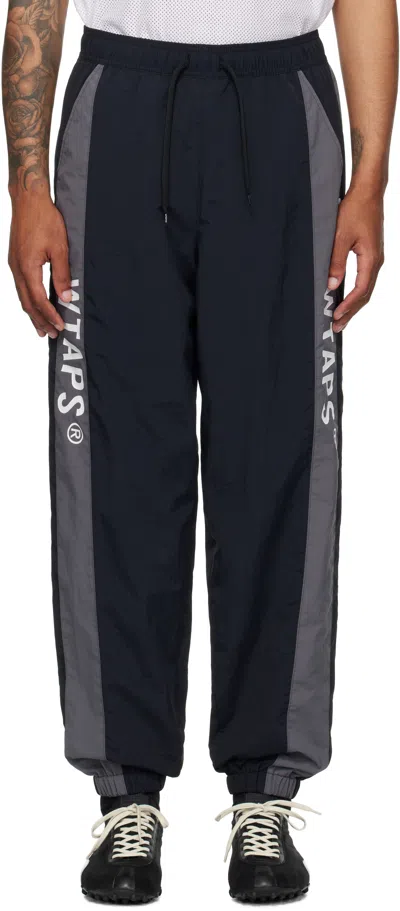 Wtaps Black & Gray Deli Track Pants