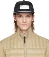 Wtaps Black Militia 01 Cap In Black