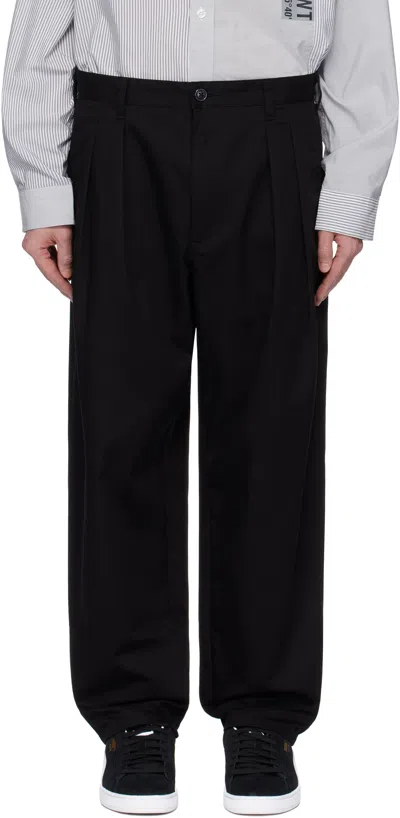 Wtaps Black Pleated Trousers