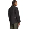 Wtaps Black Scout 01 Ls Shirt In Black