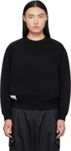 Wtaps Black Sign-yd Sweatshirt In Black