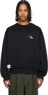 Wtaps Black Wound Sweatshirt In Black