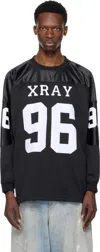 Wtaps Black 'xray 96' Netminder Ls T-shirt