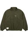 Wtaps Depst Half-zip Sweatshirt In 绿色