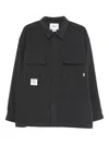 Wtaps Fleece Shirt In Black
