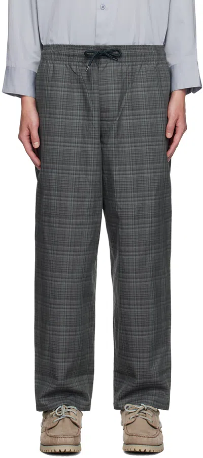 Wtaps Gray Check Trousers